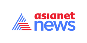 Asianet News logo with blue and red triangle symbol