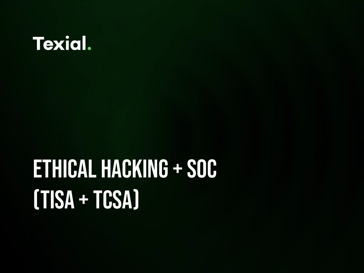 ethical hacking + soc (tisa + tcsa)
