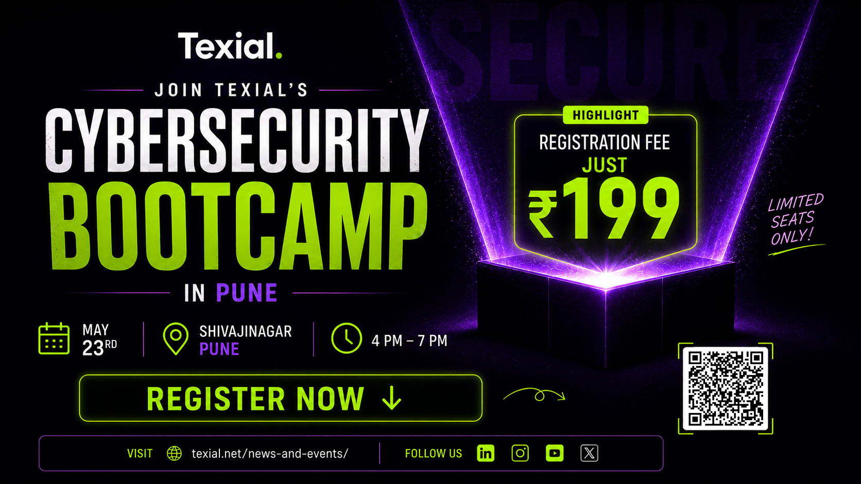 Cybersecurity Bootcamp in Pune: Learn Ethical Hacking from Scratch at Just ₹199