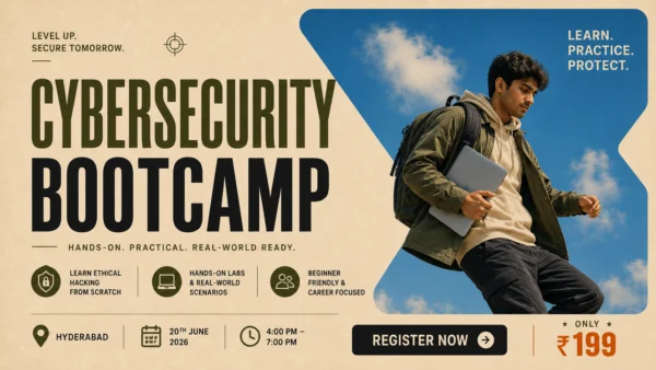 cybersecurity bootcamp happening in hyderabad