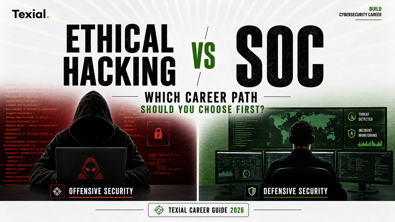 Ethical Hacking vs SOC: Which One Should You Actually Pick in 2026?